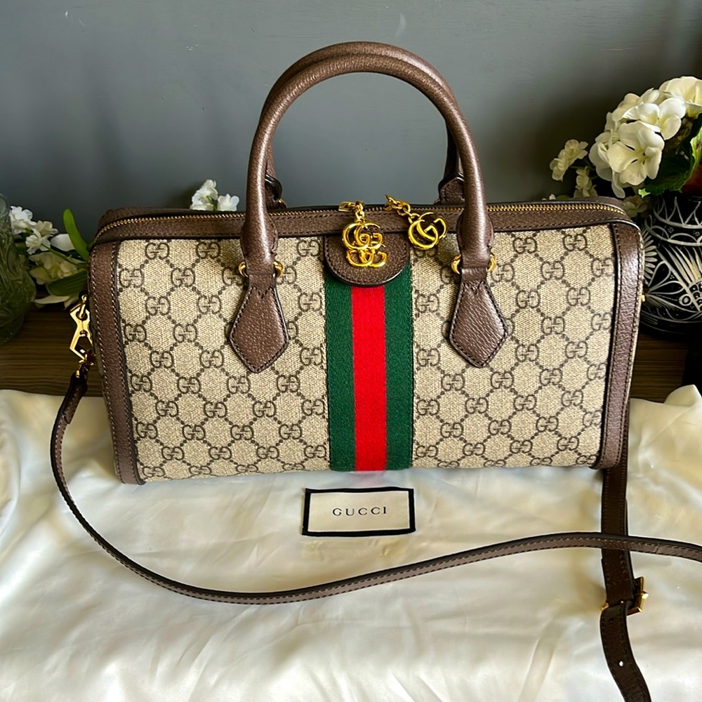 Gucci Boston Cherryline Shoulder bag